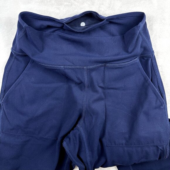 Lululemon Align High Rise Jogger Pants Navy Size 4 27” Nulu Soft Relaxed Fit - Picture 6 of 10